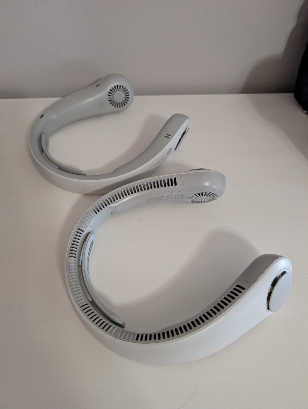 Two Portable Neck Fans - Picture 3 of 3